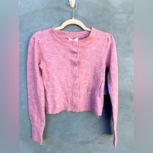 NWT WAYF blush button up sweater size XS